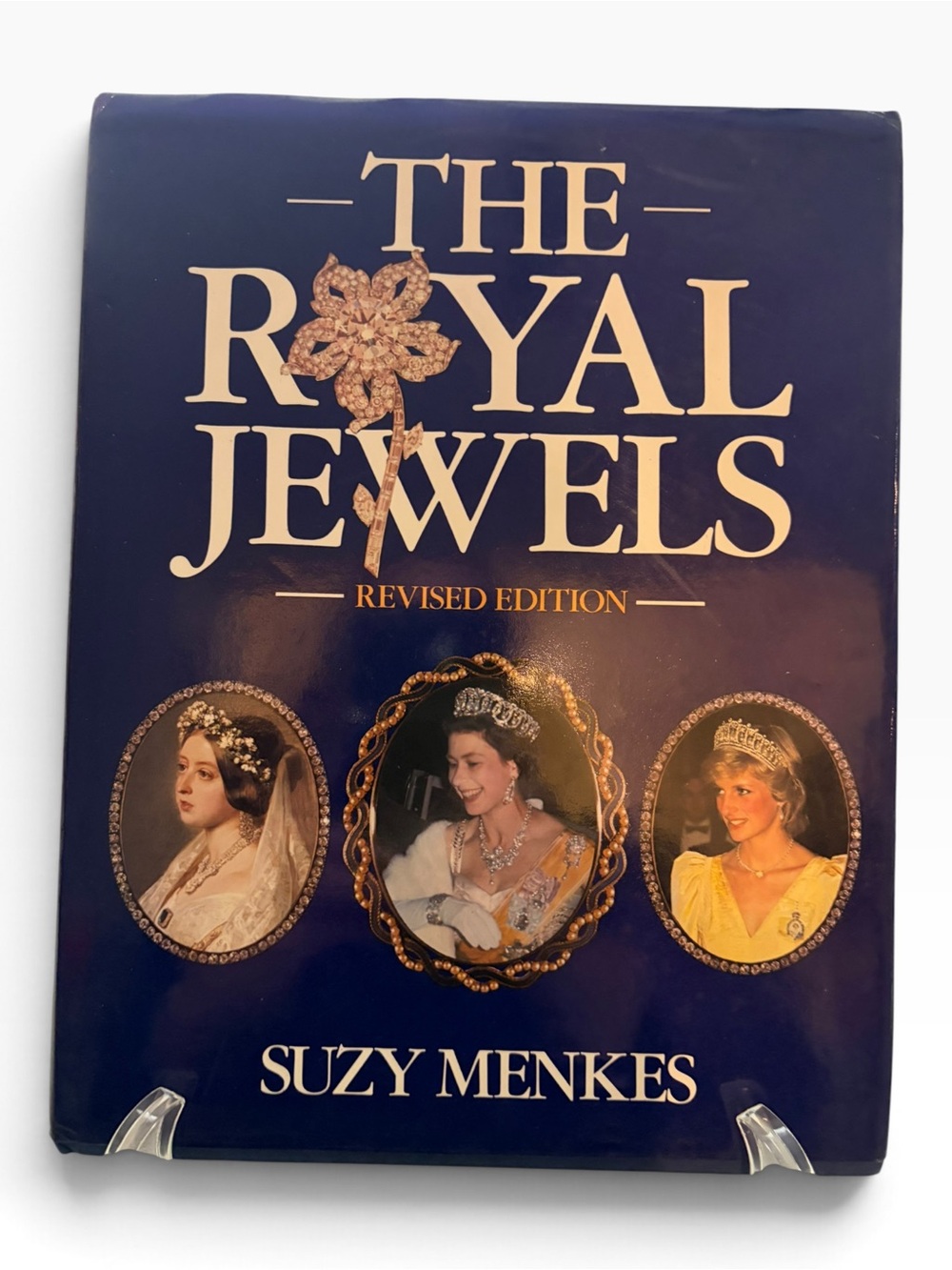 “The Royal Jewels” Suze Menkes 1986 Revised Ed Hardcover British Royal Jewelry.